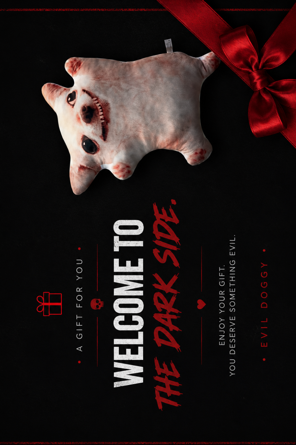 LIMITED Evildog Plush Pillow