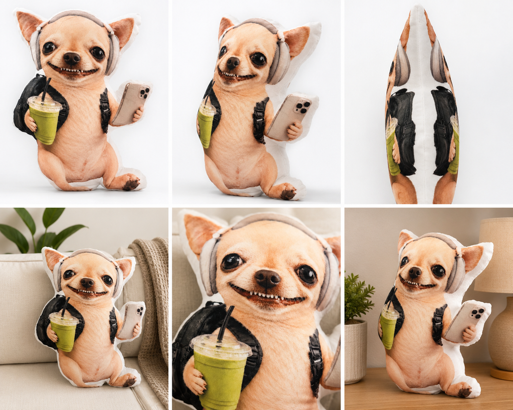 LIMITED Evildogi Matcha Plush Pillow