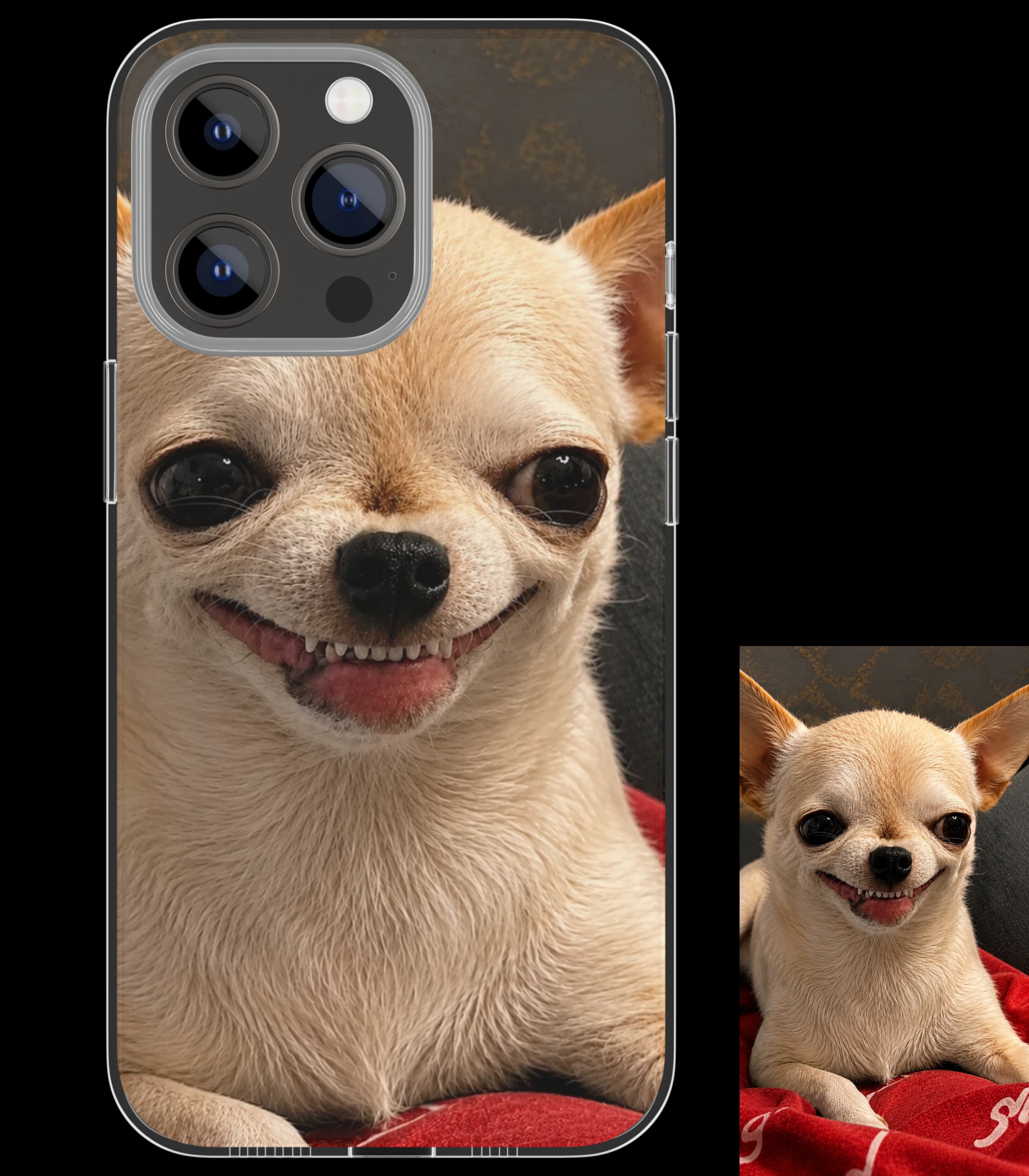 EvilDog Puppy Nose Phone Case
