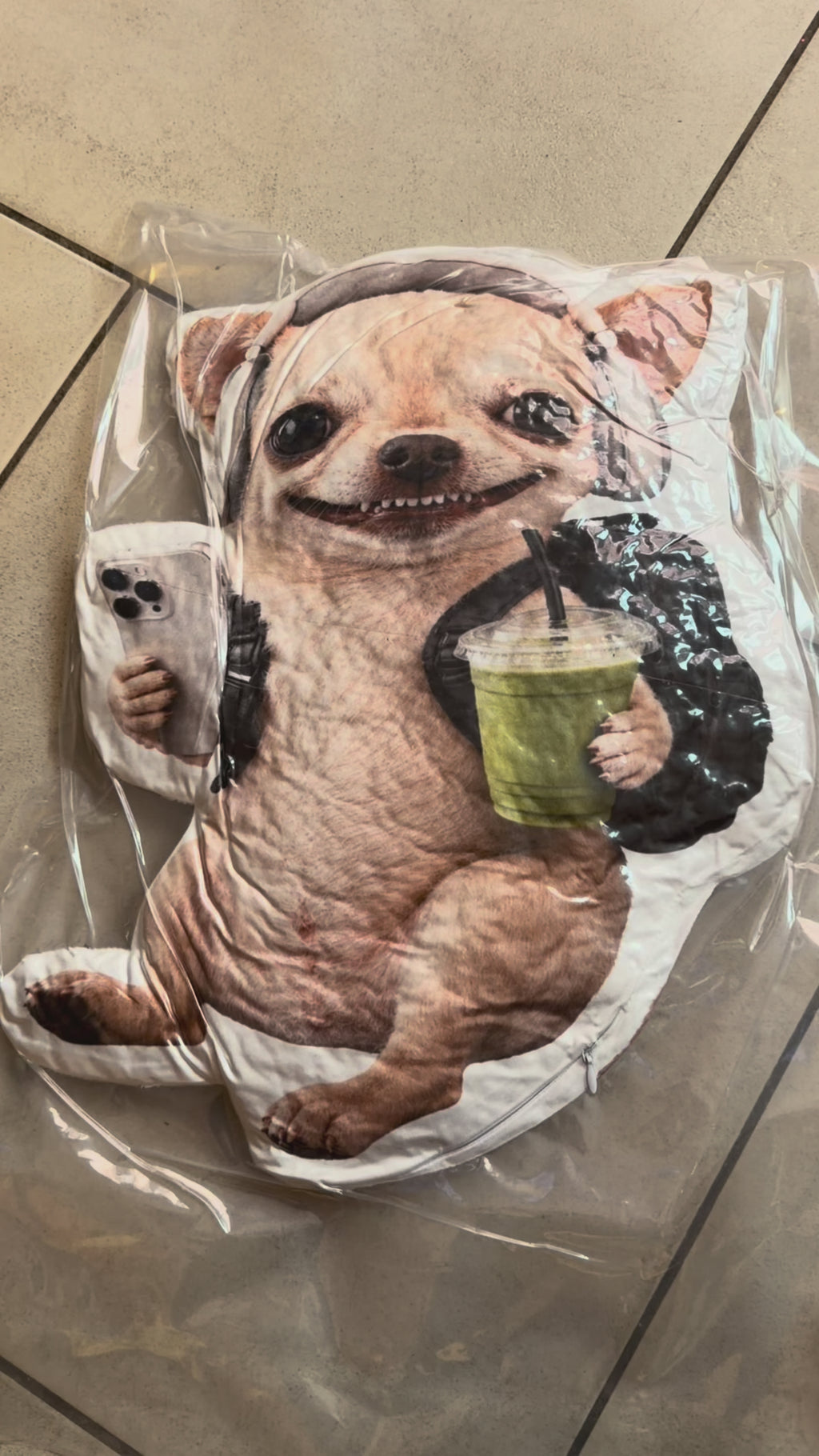 LIMITED Evildogi Matcha Plush Pillow