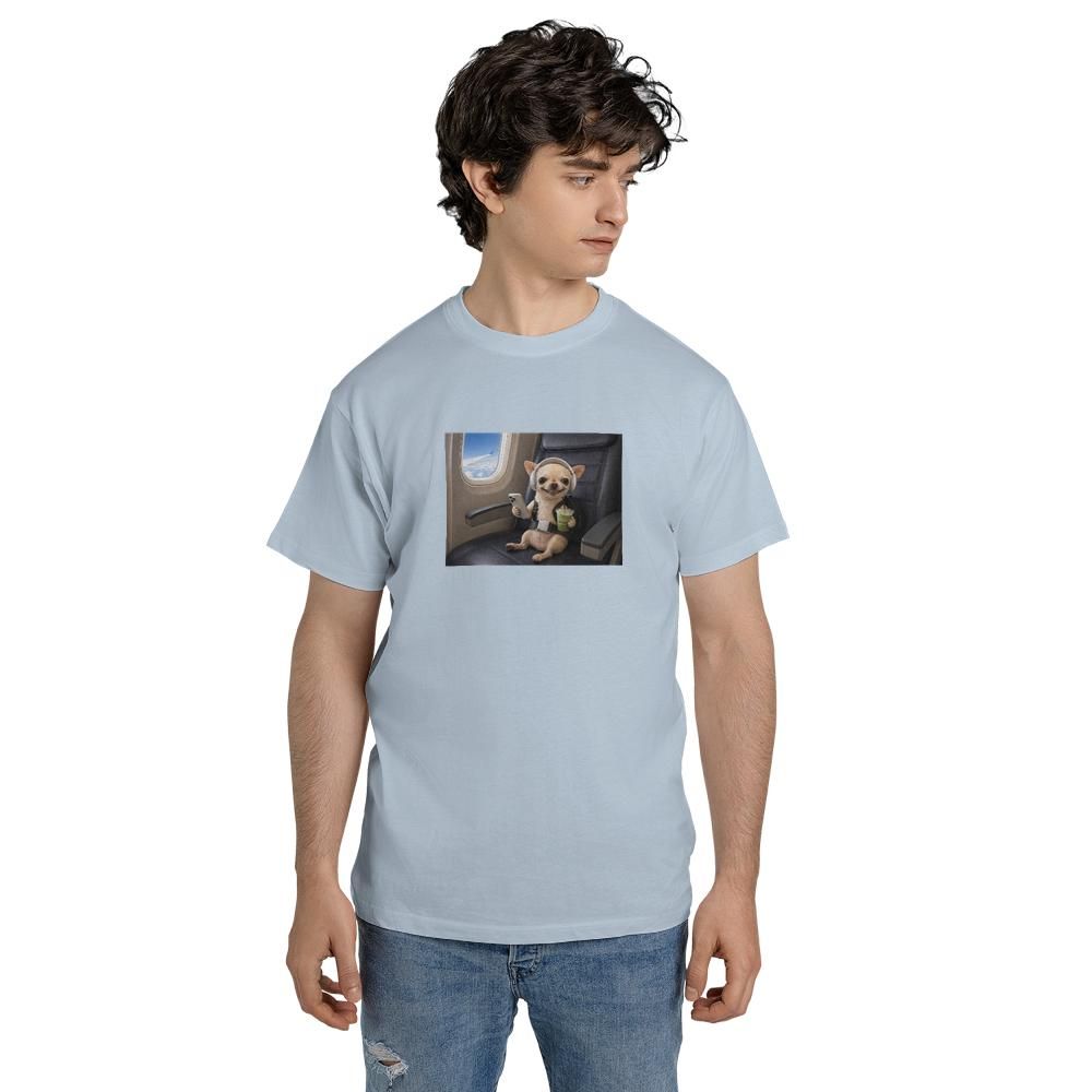 Evildogi Airplane T-Shirt  Unisex (Made In US)