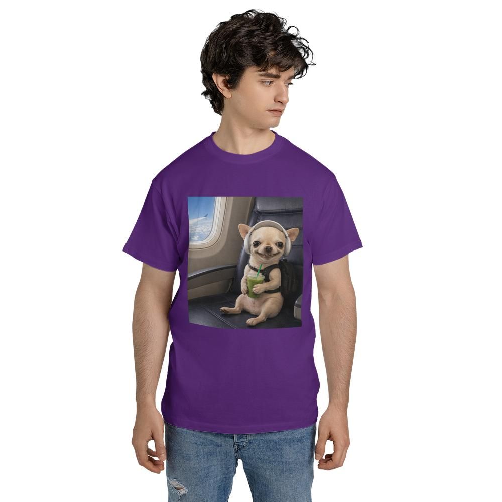 Evildogi Airplane T-Shirt Unisex (Made In US)