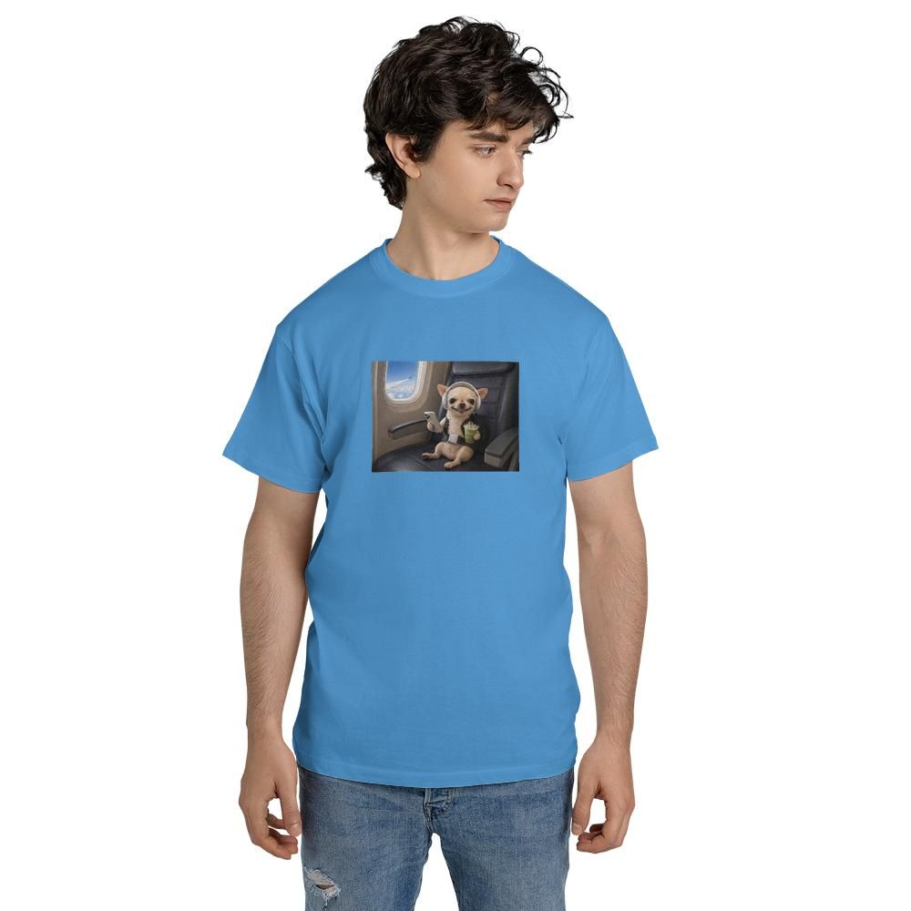 Evildogi Airplane T-Shirt  Unisex (Made In US)