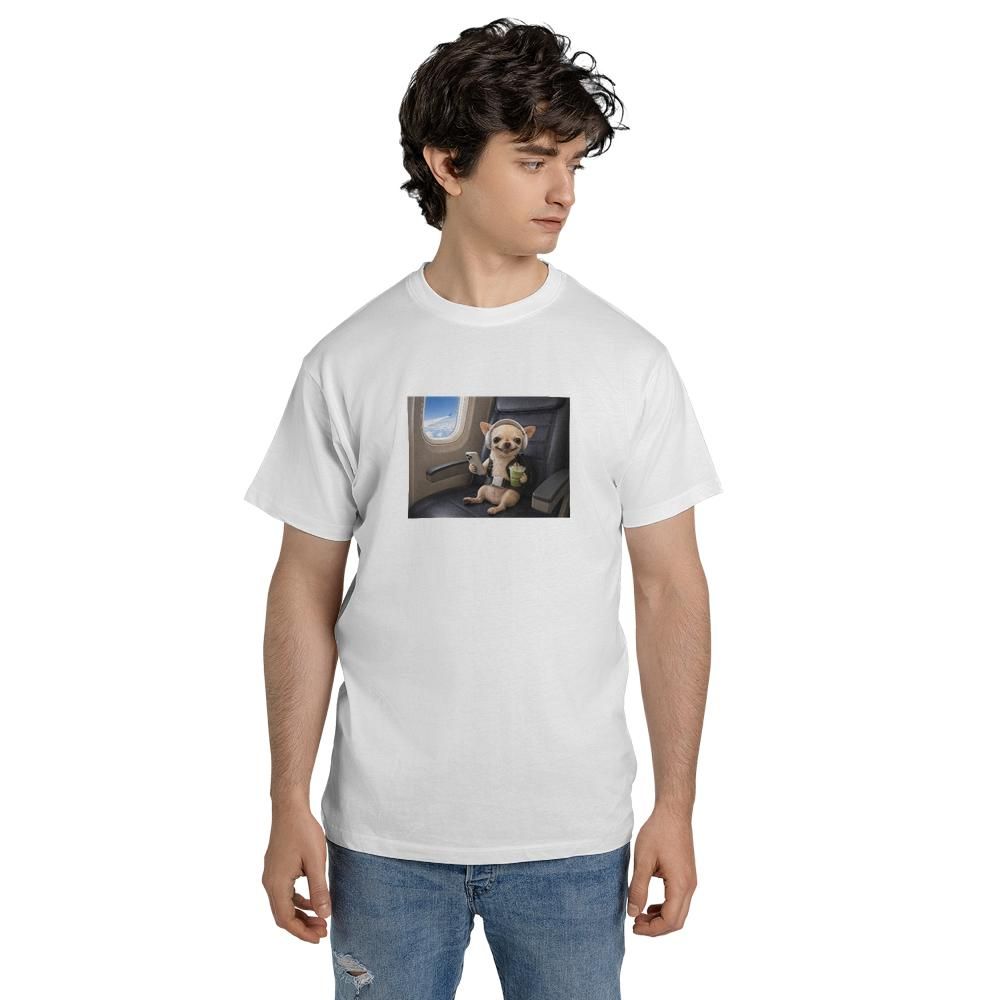 Evildogi Airplane T-Shirt  Unisex (Made In US)