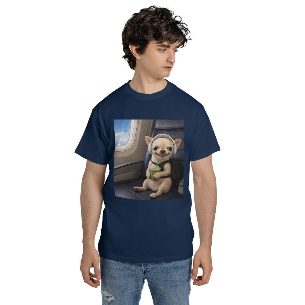 Evildogi Airplane T-Shirt Unisex (Made In US)