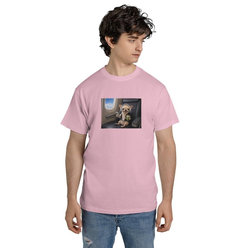 Evildogi Airplane T-Shirt  Unisex (Made In US)