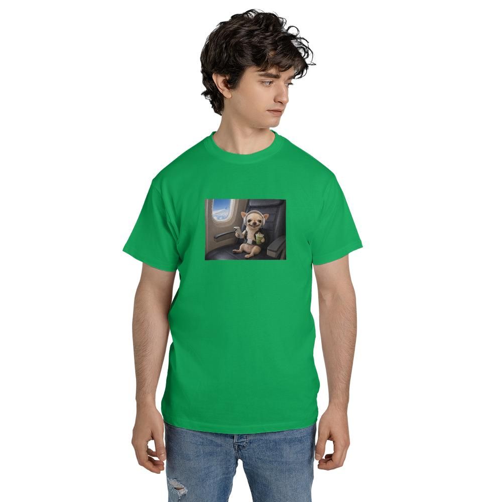 Evildogi Airplane T-Shirt  Unisex (Made In US)
