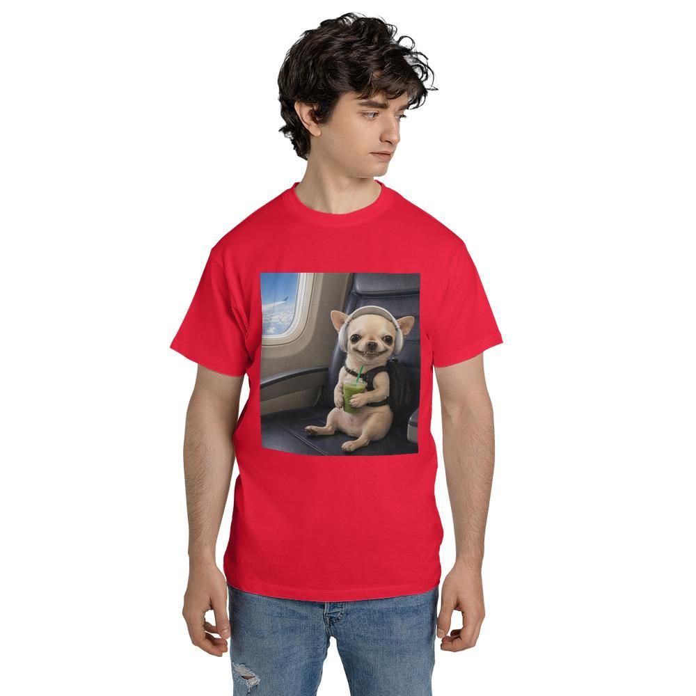 Evildogi Airplane T-Shirt Unisex (Made In US)