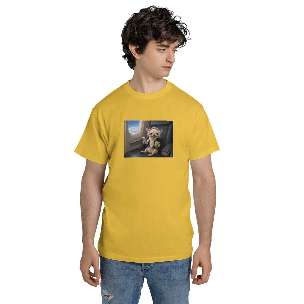 Evildogi Airplane T-Shirt  Unisex (Made In US)