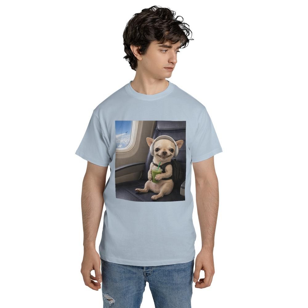 Evildogi Airplane T-Shirt Unisex (Made In US)