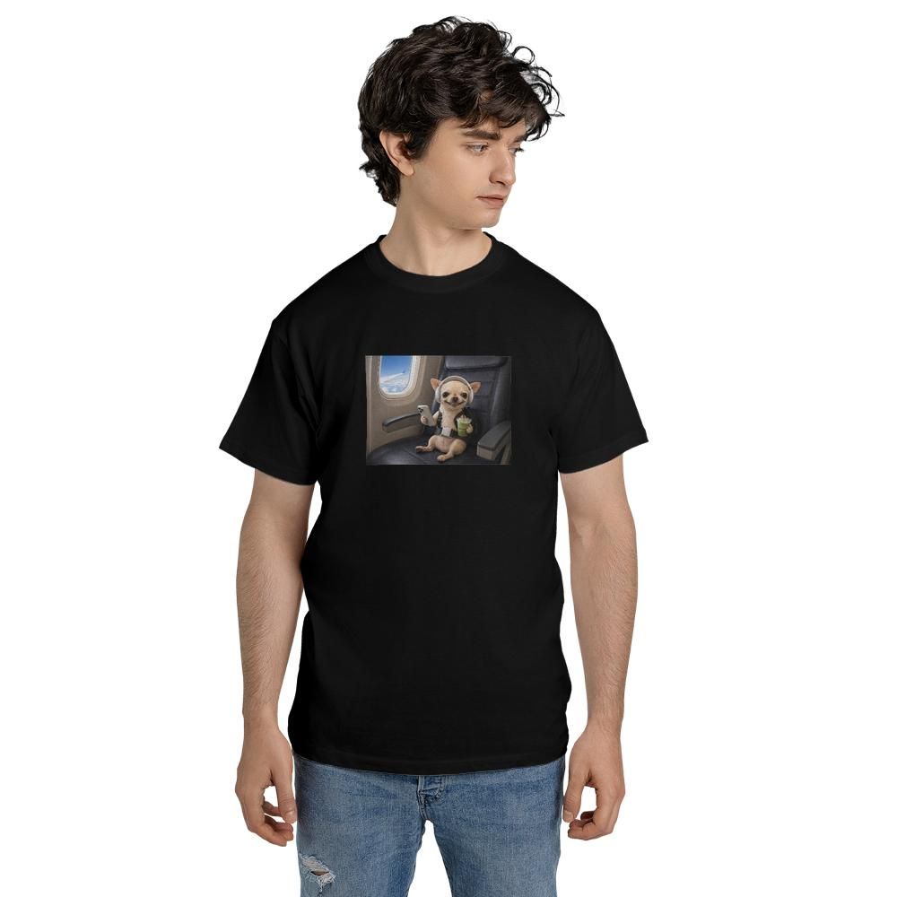 Evildogi Airplane T-Shirt  Unisex (Made In US)