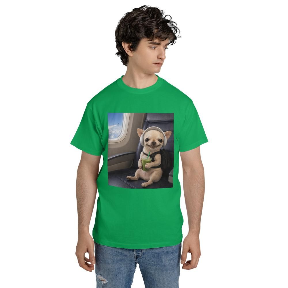 Evildogi Airplane T-Shirt Unisex (Made In US)