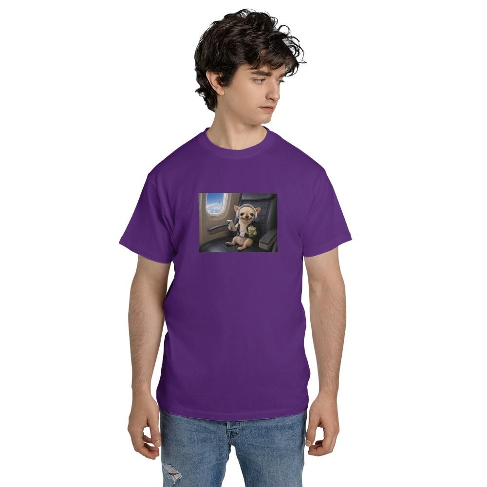 Evildogi Airplane T-Shirt  Unisex (Made In US)
