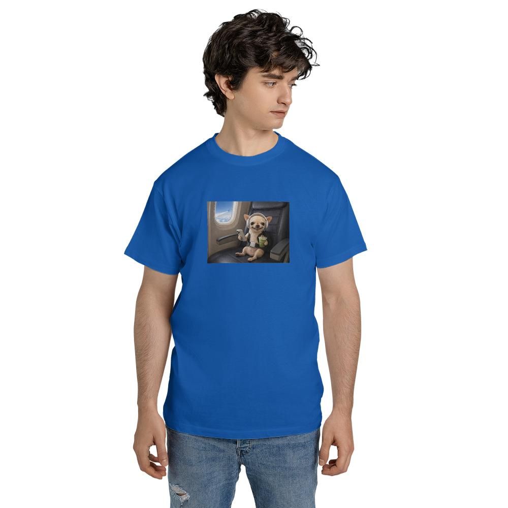 Evildogi Airplane T-Shirt  Unisex (Made In US)