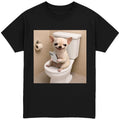 EvilDog In Toilet T-Shirt