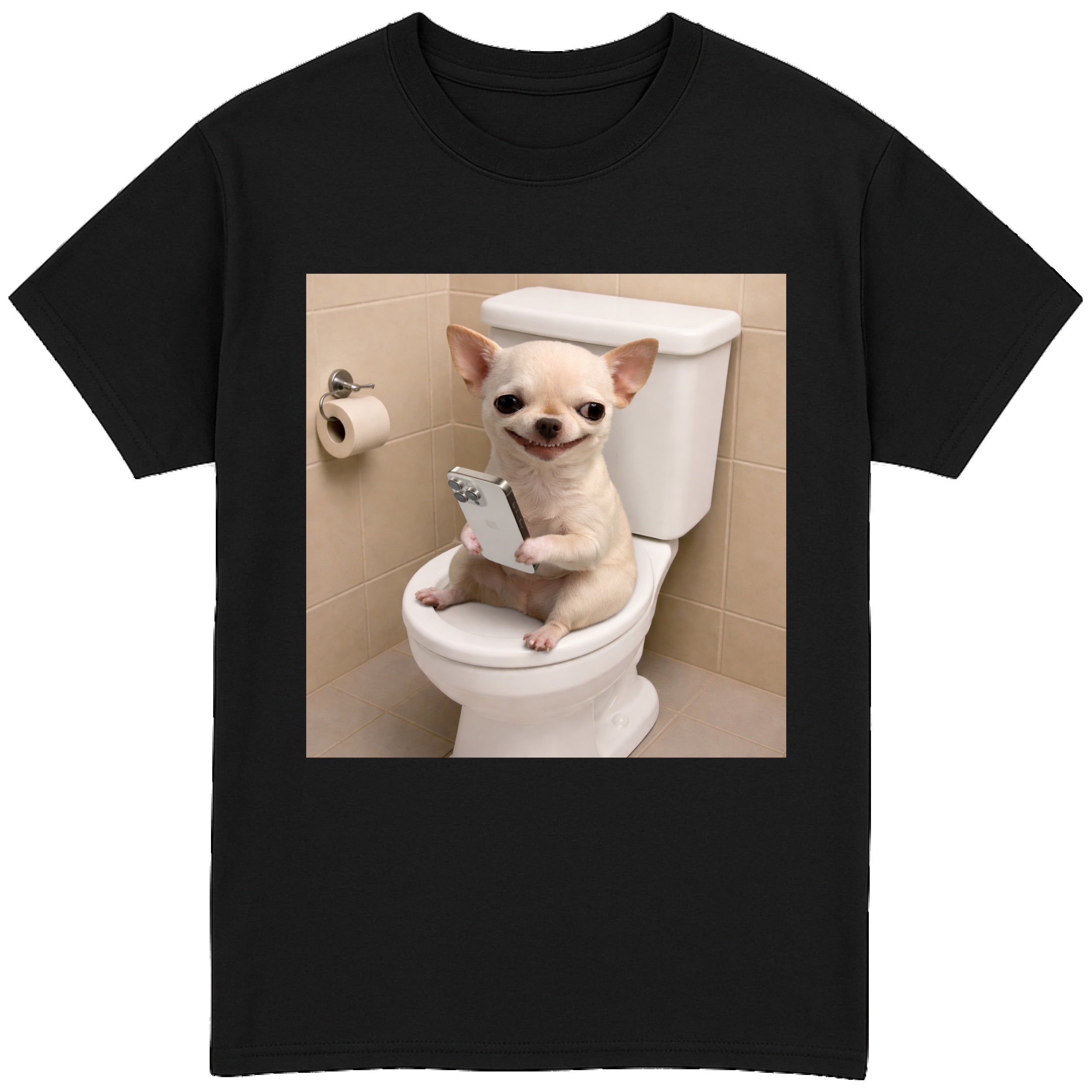 EvilDog In Toilet T-Shirt