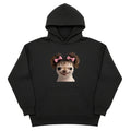 EvilDog Brown Hair Hoodie