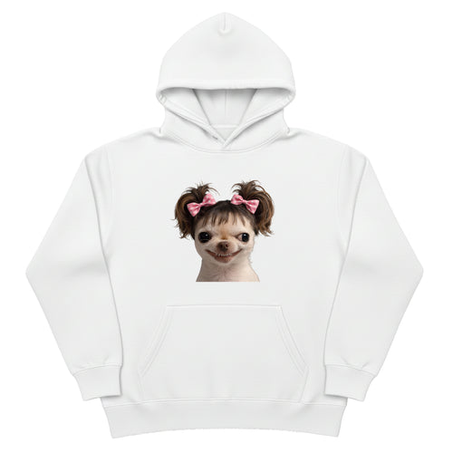 EvilDog Brown Hair Hoodie