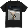 EvilDog At Train Station T-Shirt